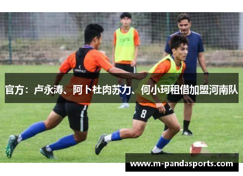 官方：卢永涛、阿卜杜肉苏力、何小珂租借加盟河南队
